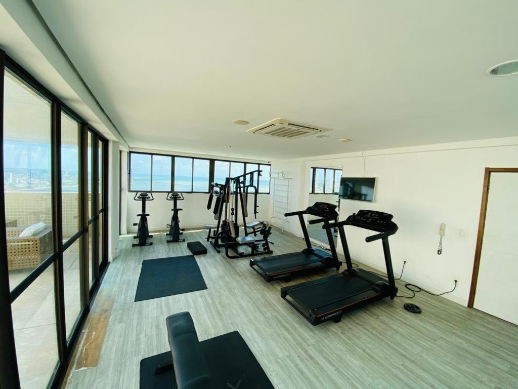 Apartamento Flat Excelsior- Proximo Shopping Riomar Recife Exterior foto