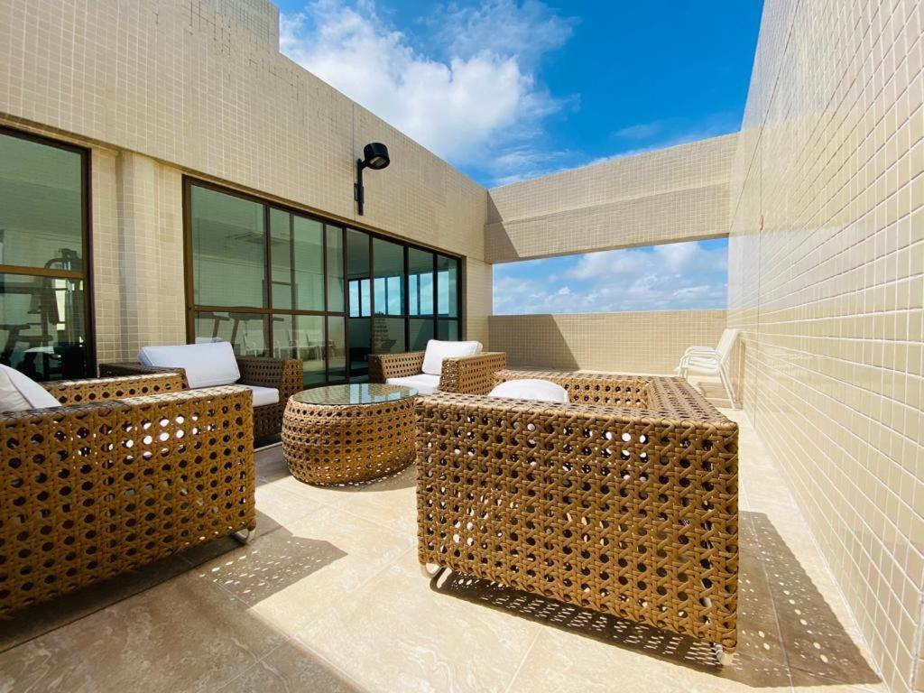 Apartamento Flat Excelsior- Proximo Shopping Riomar Recife Exterior foto